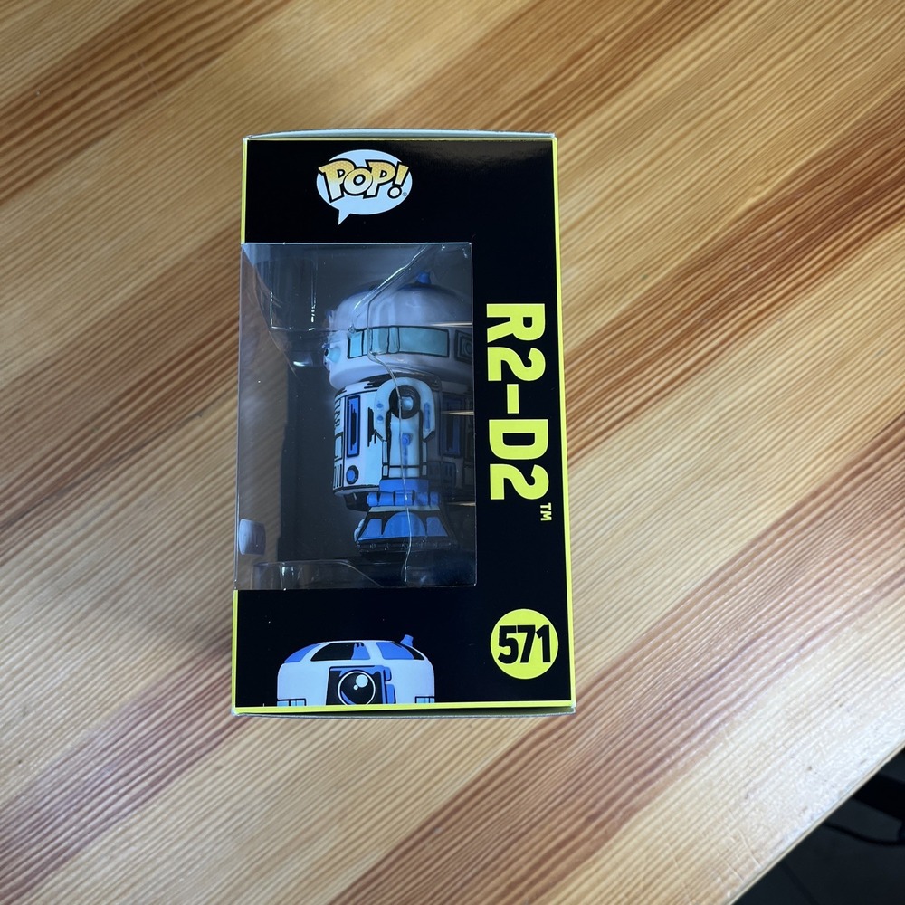 NIB Funko Pop Star Wars R2-D2 571 White Blue Target Exclusive Comic Art Figure - Picture 3 of 7